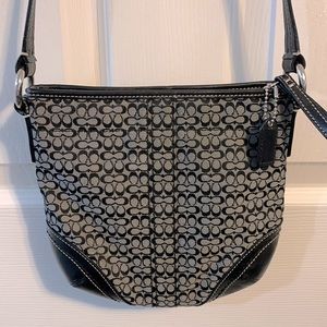 Authentic COACH Signature "C" Small Logo Crossbody Bag
